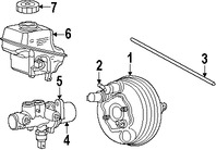 Foto de Reforzador de Frenos Original para Chrysler 300   Dodge Challenger Dodge Charger Marca CHRYSLER Nmero de Parte 68089130AB