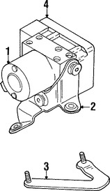 Foto de Modulador de frenos ABS Original para Jeep Cherokee 1998 1999 2000 2001 1997 Marca CHRYSLER Nmero de Parte 52128138AE