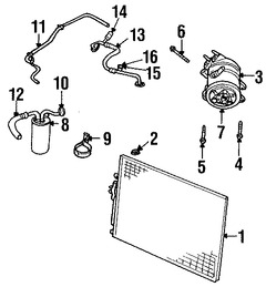 Foto de Sensor de Presin de Refrigerante Aire Acondicionado Original para Jeep Liberty 2002 2003 2004 2005 Marca CHRYSLER Nmero de Parte 5072200AA