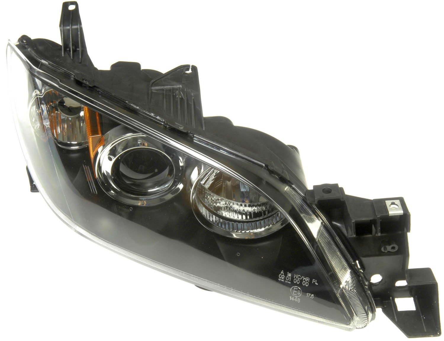 Foto de Conjunto de Faros Delanteros para Mazda 3 2005 2007 2008 Marca DORMAN Nmero de Parte 1591070