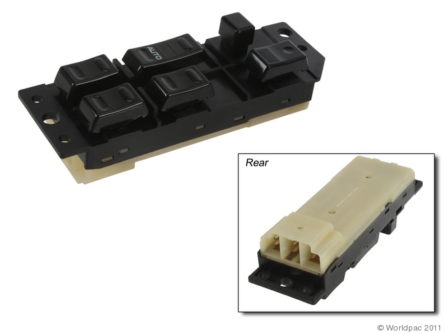 Foto de Interruptor de vidrio elctrico de la puerta para Nissan Stanza Nissan Pathfinder Marca Dorman Nmero de Parte W0133-1889295