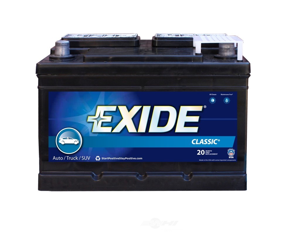 Foto de Batera Exide Classic - CCA: 500 para Volkswagen Beetle 1972 Marca EXIDE BATTERIES NEW Nmero de Parte 42C