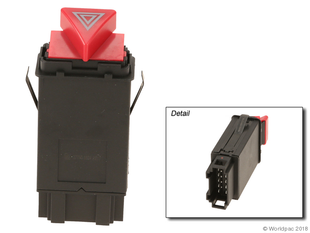 Foto de Interruptor de Luz de Emergencia para Audi A6 Audi Allroad Quattro Audi A6 Quattro Audi RS6 Audi S6 Marca Febi Nmero de Parte W0133-1839132