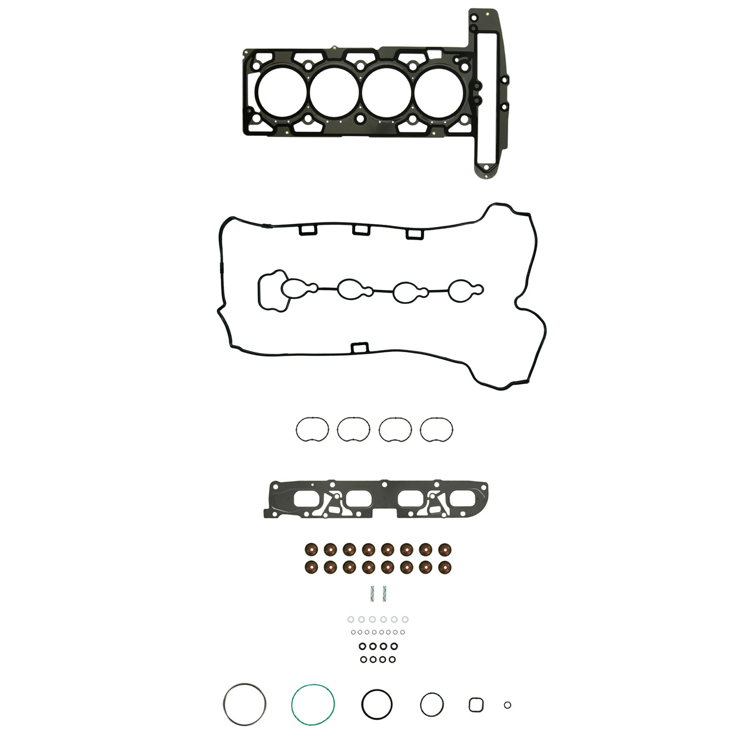 Foto de Juego de Empacadura de la culata para Buick Regal Buick LaCrosse Buick Allure Buick Verano Chevrolet Malibu Chevrolet Equinox Chevrolet Orlando GMC Terrain Marca FELPRO Parte #HS 26517 PT