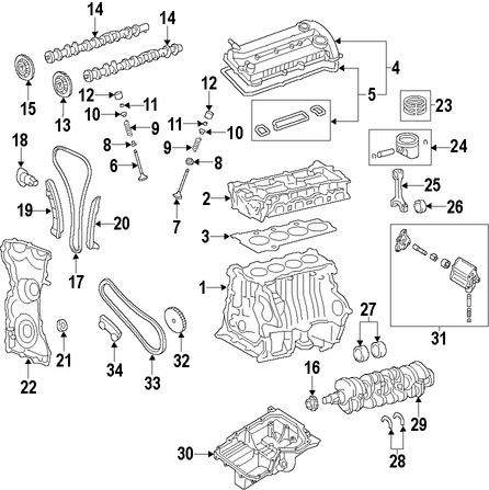 Foto de Biela Original para Ford C-Max Ford Fusion Lincoln MKZ Marca FORD Nmero de Parte DS7Z6200C