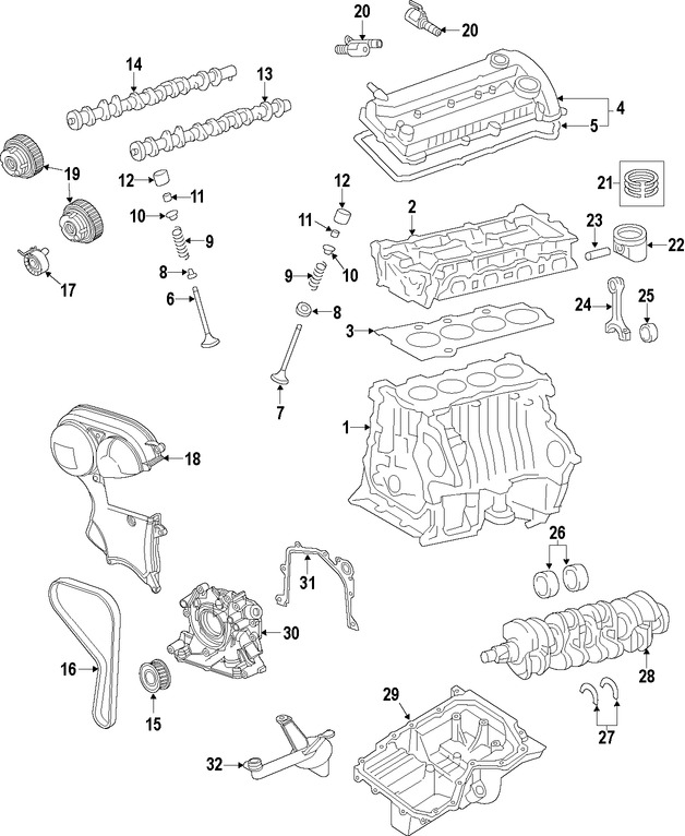 Foto de Vlvula de Admisin del motor Original para Ford Fusion Ford Fiesta Marca FORD Nmero de Parte BM5Z6507B