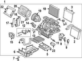 Foto de Sensor de Temperatura de Evaporador Aire Acondicionado Original para Ford C-Max 2015 2016 2017 Marca FORD Nmero de Parte F1FZ19C734A