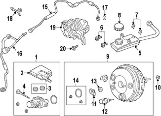 Foto de Bomba de Vaco de Servofreno Original para Ford C-Max Ford Fusion Lincoln MKZ Marca FORD Nmero de Parte DG9Z2A451A