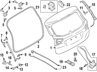 Foto de Modulo de Control de Puerta Trasera Original para Ford C-Max 2013 2014 2015 2016 2017 Marca FORD Nmero de Parte AM5Z14B291E