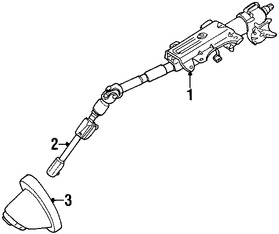 Foto de Cardn de Eje de Columna Direccin Original para Ford Focus Ford Marca FORD Nmero de Parte YS4Z3A525AA