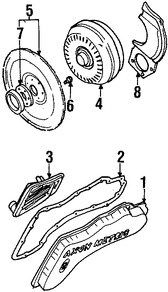 Foto de Carter Transmisin Automtica Original para Ford Taurus Ford Freestar Ford Windstar Lincoln Continental Mercury Marca FORD Nmero de Parte 4F1Z7A194BA