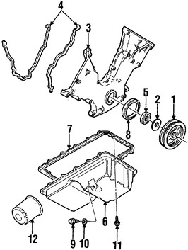 Foto de Engranaje de Arbol de Levas Original para Lincoln Ford Mercury Marca FORD Nmero de Parte XL3Z6306BA