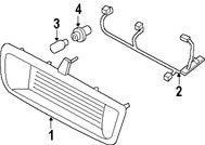 Foto de Zcalo de Luz de Placa Original para Lincoln Town Car 2008 2009 2010 2011 Marca FORD Nmero de Parte 8W1Z13412AA