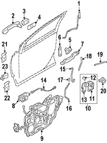 Foto de Varilla de Operaci Original para Mercury Montego Mercury Sable Ford Five Hundred Ford Taurus Marca FORD Nmero de Parte 5G1Z5426420AA