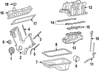 Foto de Cubierta de Correa del Tiempo Original para Ford E-150 Ford E-150 Club Wagon Ford E-250 Ford F-150 Mercury Mountaineer Marca FORD Nmero de Parte 4C2Z6019CA