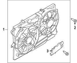 Foto de Relay Motor de ventilador refrigeracin del motor Original para Ford Explorer 2013 2014 2015 Ford Edge 2012 2013 2014 Marca FORD Nmero de Parte CT4Z8B658A