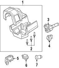 Foto de Interruptor Combinado Original para Ford Explorer Sport Trac 2007 2008 2009 2010 Marca FORD Nmero de Parte 7A2Z13K359AA