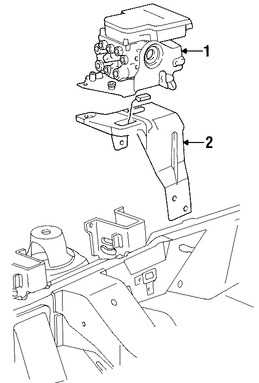 Foto de Modulador de frenos ABS Original para Lincoln Blackwood 2002 Marca FORD Remanufacturado Nmero de Parte 2C6Z2C219AA