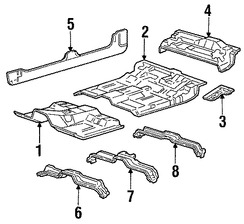 Foto de Estribo Original para Ford F-150 2003 2001 2002 Lincoln Blackwood 2002 Marca FORD Nmero de Parte YL3Z1610110AA