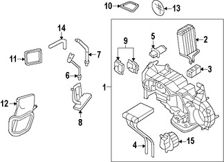 Foto de Resistencia Motor de Ventilador Aire / Calefaccion Original para Ford Expedition Lincoln Navigator Marca FORD Nmero de Parte 7L1Z19A706A