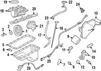 Foto de Crter Original para Ford Expedition Ford F-150 Lincoln Navigator Marca FORD Nmero de Parte 9L3Z6675A