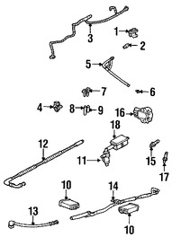 Foto de Solenoide de Purga del Canister Original para Ford Mercury Lincoln Marca FORD Nmero de Parte 6L2Z9F945AA