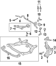 Foto de Soporte / Compacto del motor Original para Ford Edge Lincoln MKX Marca FORD Nmero de Parte 9T4Z5C145B