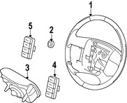 Foto de Timon / Volante / Manubrio Original para Ford Edge 2009 2010 Lincoln MKX 2008 2009 2010 Marca FORD Nmero de Parte 9A1Z3600HB