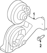 Foto de Tornillo de Claxon / Bocina Original para Ford Edge Lincoln MKX Marca FORD Nmero de Parte W706281S437M