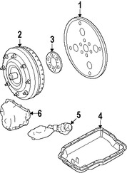 Foto de Sello de la Bomba de Aceite Transmisin Automtica Original para Mercury Milan Ford Fusion Marca FORD Nmero de Parte 6E5Z7A248B