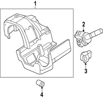 Foto de Interruptor Combinado Original para Ford F-150 Lincoln Mark LT Marca FORD Nmero de Parte 6L3Z13K359AA