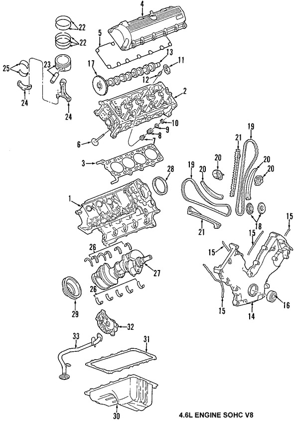 Foto de Motor Completo Original para Mercury Mountaineer 2007 2008 2009 2010 Marca FORD Remanufacturado Nmero de Parte 9L2Z6006AARM