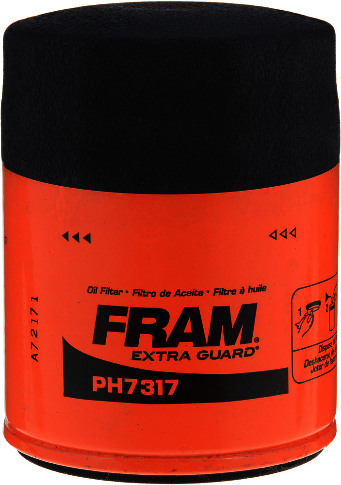 Foto de Filtro de aceite del Motor para Honda Civic 2012 2013 Marca FRAM Nmero de Parte PH7317