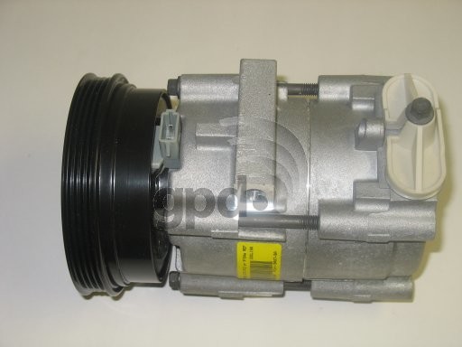 Foto de Compresor Aire Acondicionado para Hyundai Excel Hyundai Sonata Hyundai Elantra Hyundai Accent Hyundai Tiburon Kia Sephia Marca GLOBAL PARTS Nmero de Parte #6511463