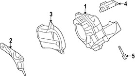 Foto de Sensor de Temperatura del Aire de la Cabina Original para Saab 9-5 2010 2011 Marca GM Nmero de Parte 13297789