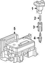 Foto de Bota de Bobina de Ignicin Original para Saab 9-7x 2005 2006 2007 2008 2009 Marca GM Nmero de Parte 88894174