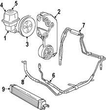 Foto de Deposito Liquido Hidraulico Direccion Asistida Original para Saab 9-7x 2005 2006 2007 2008 2009 Marca GM Nmero de Parte 88963627