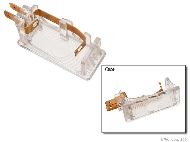 Foto de Luz de techo para Mercedes-Benz Marca Hella Nmero de Parte W0133-1640169