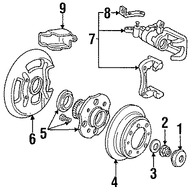 Foto de Tuerca de Junta de Homocintica Original para Acura Honda Marca HONDA Nmero de Parte 90305SD4003