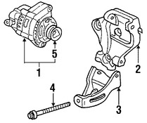 Foto de Tornillo del Alternador Original para Acura CL Honda Accord Marca HONDA Nmero de Parte 90311PT0000