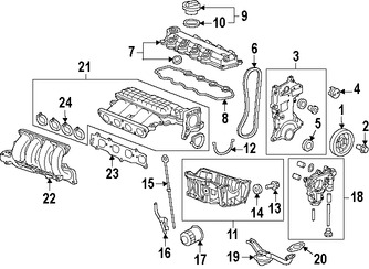 Foto de Cadena del Tiempo del Motor Original para Honda CR-Z Honda Civic Honda Fit Acura ILX Marca HONDA Nmero de Parte 14401RB1003