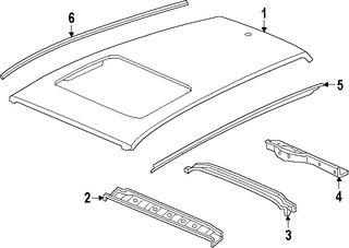 Foto de Panel de Techo Original para Honda Fit 2015 2016 2017 Marca HONDA Nmero de Parte 62100T5RA00ZZ