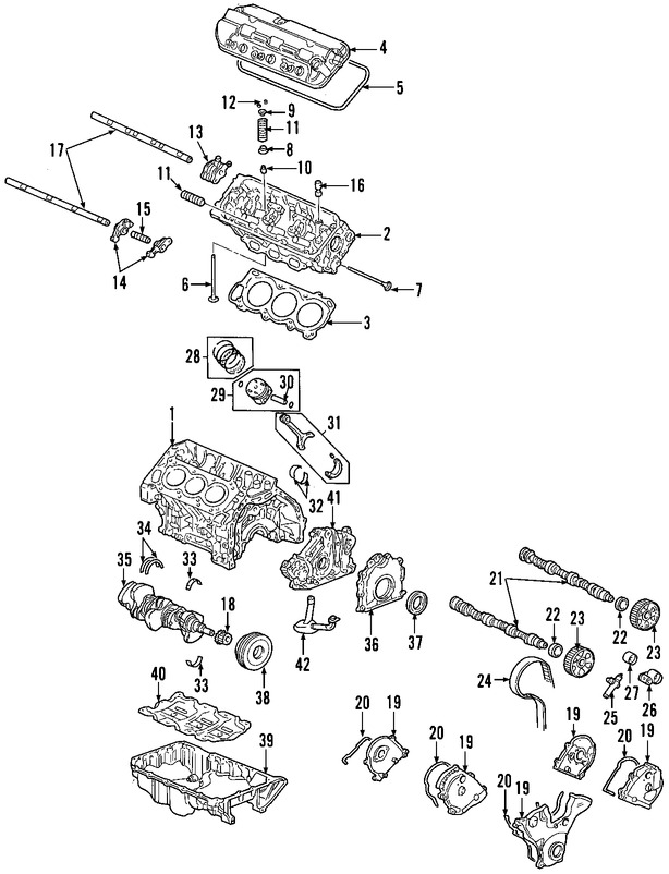 Foto de Vlvula de Admisin del motor Original para Acura Honda Marca HONDA Nmero de Parte 14711RYEA00