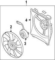 Foto de Motor de Ventilador de Condensador Aire Acondicionado Original para Hyundai Accent 2006 2007 2008 2009 2010 2011 Marca HYUNDAI Nmero de Parte 253861E200