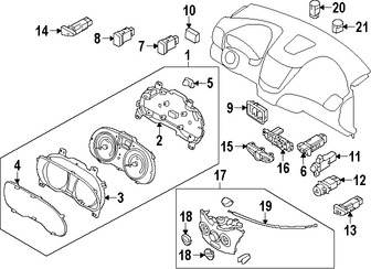 Foto de Interruptor de la Unidad de Control de Traccin Original para Hyundai Accent 2012 Marca HYUNDAI Nmero de Parte 933501R000RY