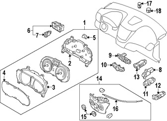 Foto de Perilla de Control de Calefaccin Original para Hyundai Accent 2012 2013 2014 2015 2016 2017 Marca HYUNDAI Nmero de Parte 972531R000