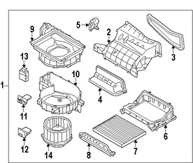 Foto de Unidad de Control Motor del Ventilador Original para Hyundai Kia Marca HYUNDAI Nmero de Parte 972353XAA0