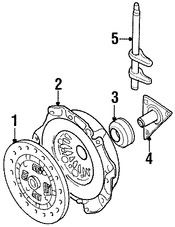 Foto de Cojinete de Liberacin del Embrague Original para Hyundai Kia Marca HYUNDAI Nmero de Parte 4142139000