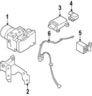 Foto de Modulador de frenos ABS Original para Hyundai Veracruz 2007 Marca HYUNDAI Nmero de Parte 589103J800