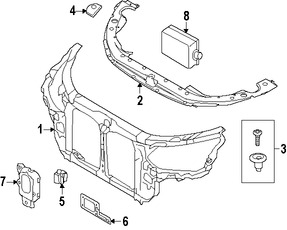 Foto de Soporte de Sensor de Temperatura de Aire Ambiental Original para Hyundai Equus 2014 2015 2016 Marca HYUNDAI Nmero de Parte 972813N100